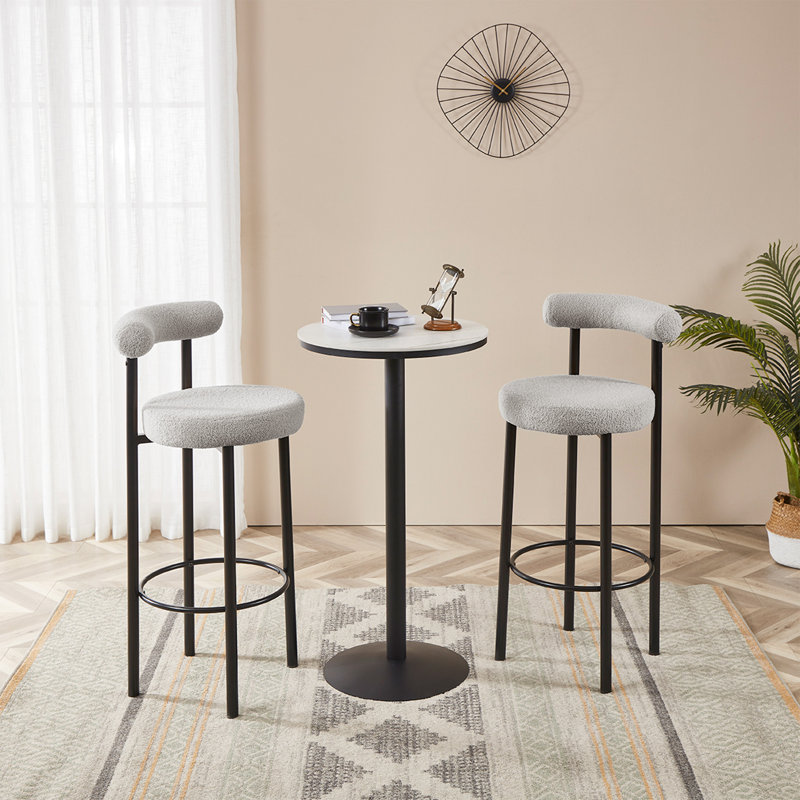 Latitude Run® Jeckson Extra Tall & Bar Stool & Reviews Wayfair